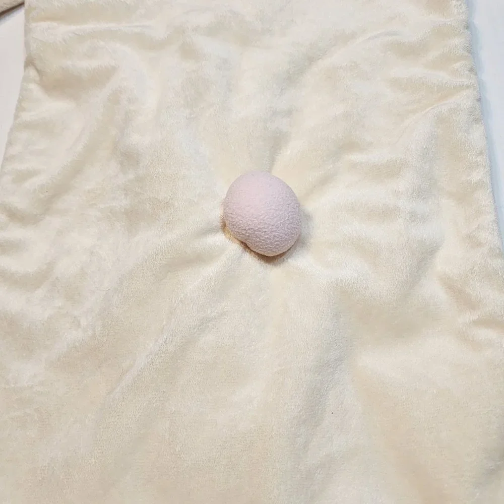 Gymboree baby girl bunny bunting size 0-6 months sleep sack rabbit ears paws tai